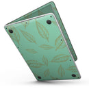 MacBook Pro with Touch Bar Skin Kit - Mint_and_Gold_Floral_v11-MacBook_13_Touch_V6.jpg?