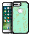 Mint and Gold Floral v11 - iPhone 7 Plus/8 Plus OtterBox Case & Skin Kits