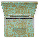 MacBook Pro with Touch Bar Skin Kit - Mint_and_Gold_Floral_v2-MacBook_13_Touch_V4.jpg?