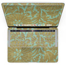 MacBook Pro with Touch Bar Skin Kit - Mint_and_Gold_Floral_v4-MacBook_13_Touch_V4.jpg?
