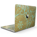 MacBook Pro with Touch Bar Skin Kit - Mint_and_Gold_Floral_v4-MacBook_13_Touch_V9.jpg?