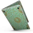 MacBook Pro with Touch Bar Skin Kit - Mint_and_Gold_Floral_v5-MacBook_13_Touch_V6.jpg?