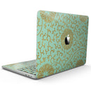 MacBook Pro with Touch Bar Skin Kit - Mint_and_Gold_Floral_v5-MacBook_13_Touch_V9.jpg?