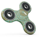 Mint and Gold Floral v5 Full-Body Fidget Spinner Skin-Kit
