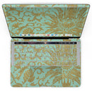 MacBook Pro with Touch Bar Skin Kit - Mint_and_Gold_Floral_v6-MacBook_13_Touch_V4.jpg?
