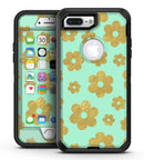 Mint and Gold Floral v8 - iPhone 7 Plus/8 Plus OtterBox Case & Skin Kits
