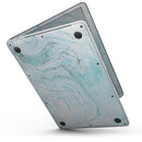 MacBook Pro with Touch Bar Skin Kit - Mint_to_Teal_Textured_Marble-MacBook_13_Touch_V6.jpg?
