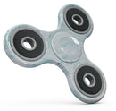 Mint to Teal Textured Marble Full-Body Fidget Spinner Skin-Kit