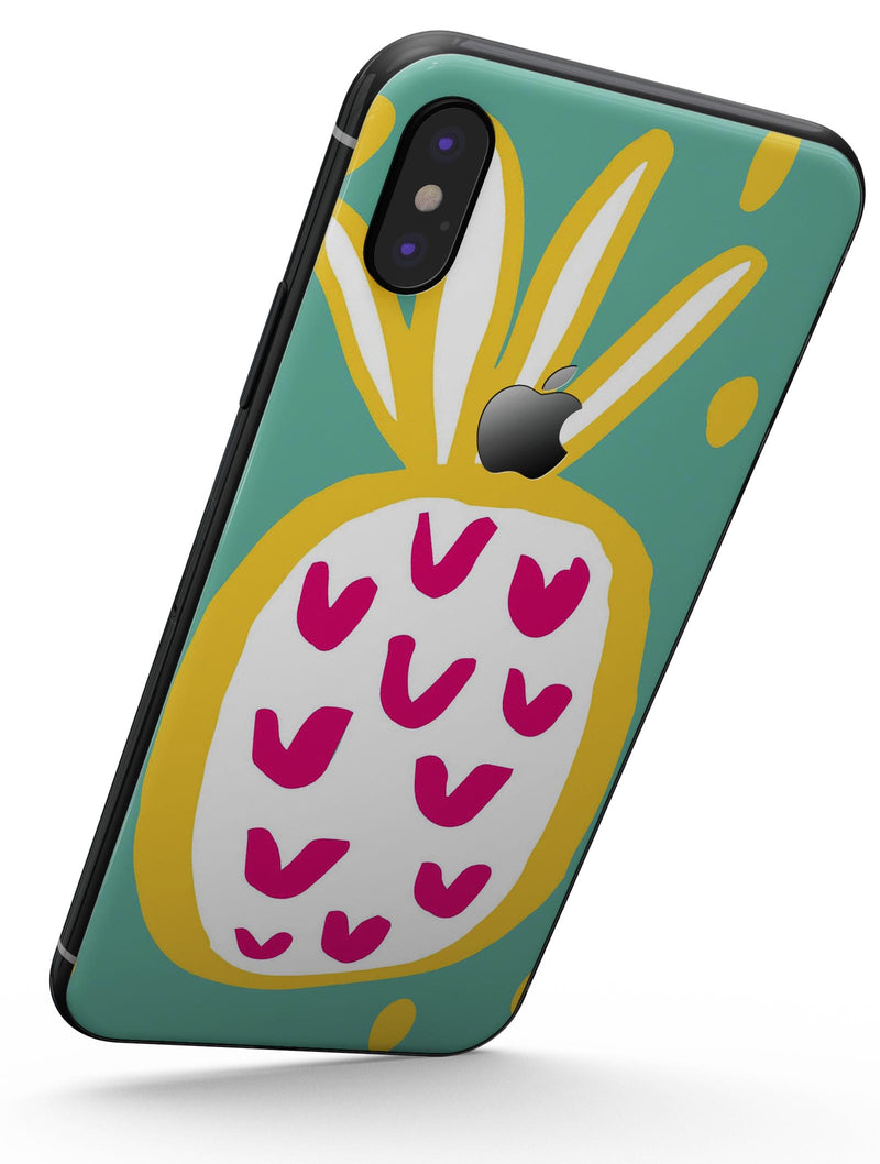 Mint v3 Pineapple - iPhone X Skin-Kit