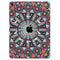 Mirrored Coral and Colored Vector Aztec Pattern - Full Body Skin Decal for the Apple iPad Pro 12.9", 11", 10.5", 9.7", Air or Mini (All Models Available)