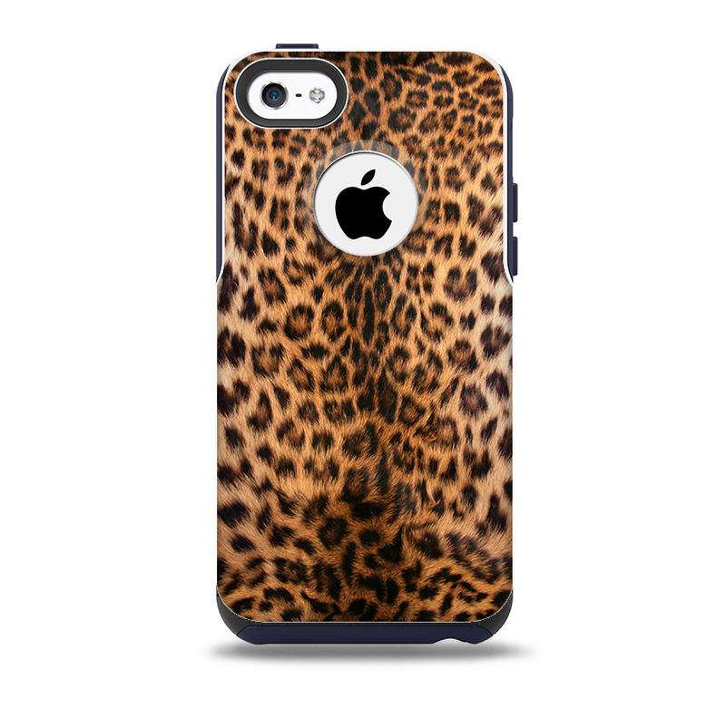 Mirrored Leopard HideSkin for the iPhone 5c OtterBox Commuter Case