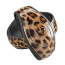 Mirrored Leopard Hide - Full Body Skin Decal Wrap Kit for Disney Magic Band