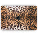 Mirrored Leopard Hide // Skin Decal Wrap Kit Compatible with the Apple MacBook Pro, Pro with Touch Bar or Air (11, 12, 13, 15 & 16" - All Versions Available)