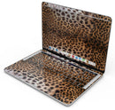 Mirrored Leopard Hide // Skin Decal Wrap Kit Compatible with the Apple MacBook Pro, Pro with Touch Bar or Air (11, 12, 13, 15 & 16" - All Versions Available)