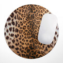 Mirrored Leopard Hide// WaterProof Rubber Foam Backed Anti-Slip Mouse Pad for Home Work Office or Gaming Computer Desk