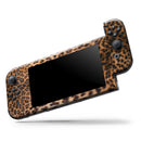 Mirrored Leopard Hide - Vinyl Skin Wrap for Nintendo Switch 2, OLED, Lite, Pro Controller, Wii & Classic Handhelds
