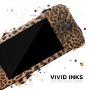 Mirrored Leopard Hide - Vinyl Skin Wrap for Nintendo Switch 2, OLED, Lite, Pro Controller, Wii & Classic Handhelds