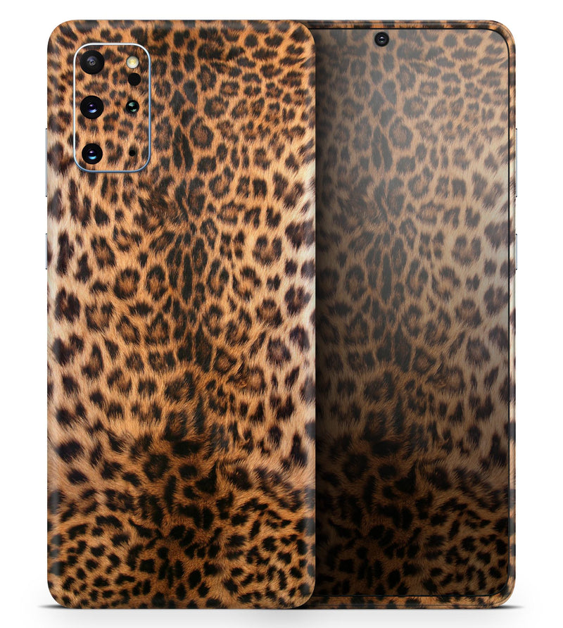 Mirrored Leopard Hide - Full Body Skin Decal Wrap Kit for Samsung Galaxy Phones