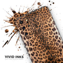 Mirrored Leopard Hide - Premium Vinyl Skin Decal for Samsung Galaxy S25 Ultra, S24, S23, S22 & All Galaxy S Models