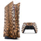 Mirrored Leopard Hide - Full Body Skin Decal Wrap Kit for Sony Playstation 5, Playstation 4, Playstation 3, & Controllers