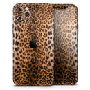 Mirrored Leopard Hide - Protective Skin Wrap & Decal – Compatible with iPhone SE to iPhone 17 Pro Max (All Models)