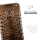 Mirrored Leopard Hide - Protective Skin Wrap & Decal – Compatible with iPhone SE to iPhone 17 Pro Max (All Models)