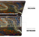 Mixed Oil v4 - Skin Decal Wrap Kit Compatible with the Apple MacBook Pro, Pro with Touch Bar or Air (11", 12", 13", 15" & 16" - All Versions Available)
