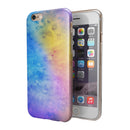 Mixed 5252 Absorbed Watercolor Texture iPhone 6/6s or 6/6s Plus 2-Piece Hybrid INK-Fuzed Case