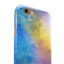 Mixed 5252 Absorbed Watercolor Texture iPhone 6/6s or 6/6s Plus 2-Piece Hybrid INK-Fuzed Case