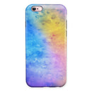 Mixed 5252 Absorbed Watercolor Texture iPhone 6/6s or 6/6s Plus 2-Piece Hybrid INK-Fuzed Case