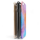 Mixed 8652 Absorbed Watercolor Texture iPhone 6/6s or 6/6s Plus 2-Piece Hybrid INK-Fuzed Case