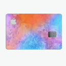 Mixed 8652 Absorbed Watercolor Texture - Premium Protective Decal Skin-Kit for the Apple Credit Card