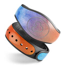 Mixed 8652 Absorbed Watercolor Texture - Decal Skin Wrap Kit for the Disney Magic Band