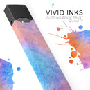 Mixed 8652 Absorbed Watercolor Texture - Premium Decal Protective Skin-Wrap Sticker compatible with the Juul Labs vaping device