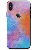 Mixed 8652 Absorbed Watercolor Texture - iPhone X Skin-Kit