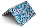 Mixed Aqua Blue and Pink Watercolor Dots - MacBook Air Skin Kit