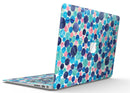 Mixed Aqua Blue and Pink Watercolor Dots - MacBook Air Skin Kit