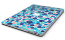 Mixed Aqua Blue and Pink Watercolor Dots - MacBook Air Skin Kit