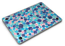 Mixed Aqua Blue and Pink Watercolor Dots - MacBook Air Skin Kit