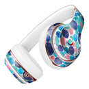 Mixed Aqua Blue and Pink Watercolor Dots Full-Body Skin Kit for the Beats by Dre Solo 3 Wireless Headphones