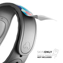 Mixed Aqua Blue and Pink Watercolor Dots - Decal Skin Wrap Kit for the Disney Magic Band