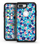 Mixed Aqua Blue and Pink Watercolor Dots - iPhone 7 Plus/8 Plus OtterBox Case & Skin Kits