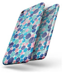 Mixed Aqua Blue and Pink Watercolor Dots - Skin-kit for the iPhone 8 or 8 Plus