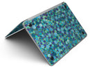 Mixed Blue-Green Watercolor Dots - MacBook Air Skin Kit