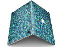 Mixed Blue-Green Watercolor Dots - MacBook Pro with Retina Display Full-Coverage Skin Kit