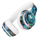 Mixed Blue-Green Watercolor Dots Full-Body Skin Kit for the Beats by Dre Solo 3 Wireless Headphones