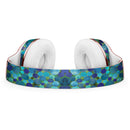 Mixed Blue-Green Watercolor Dots Full-Body Skin Kit for the Beats by Dre Solo 3 Wireless Headphones