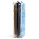Mixed Blue Absorbed Watercolor Texture iPhone 6/6s or 6/6s Plus 2-Piece Hybrid INK-Fuzed Case