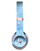 Mixed Blue Absorbed Watercolor Texture Full-Body Skin Kit for the Beats by Dre Solo 3 Wireless Headphones