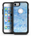 Mixed Blue Absorbed Watercolor Texture - iPhone 7 or 8 OtterBox Case & Skin Kits